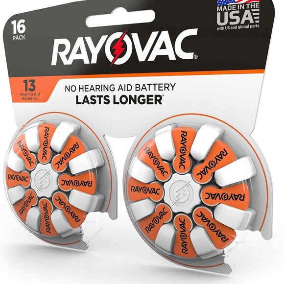 Rayovac Size 13 Hearing Aid Batteries (16 Pack) - Picture 7 of 7